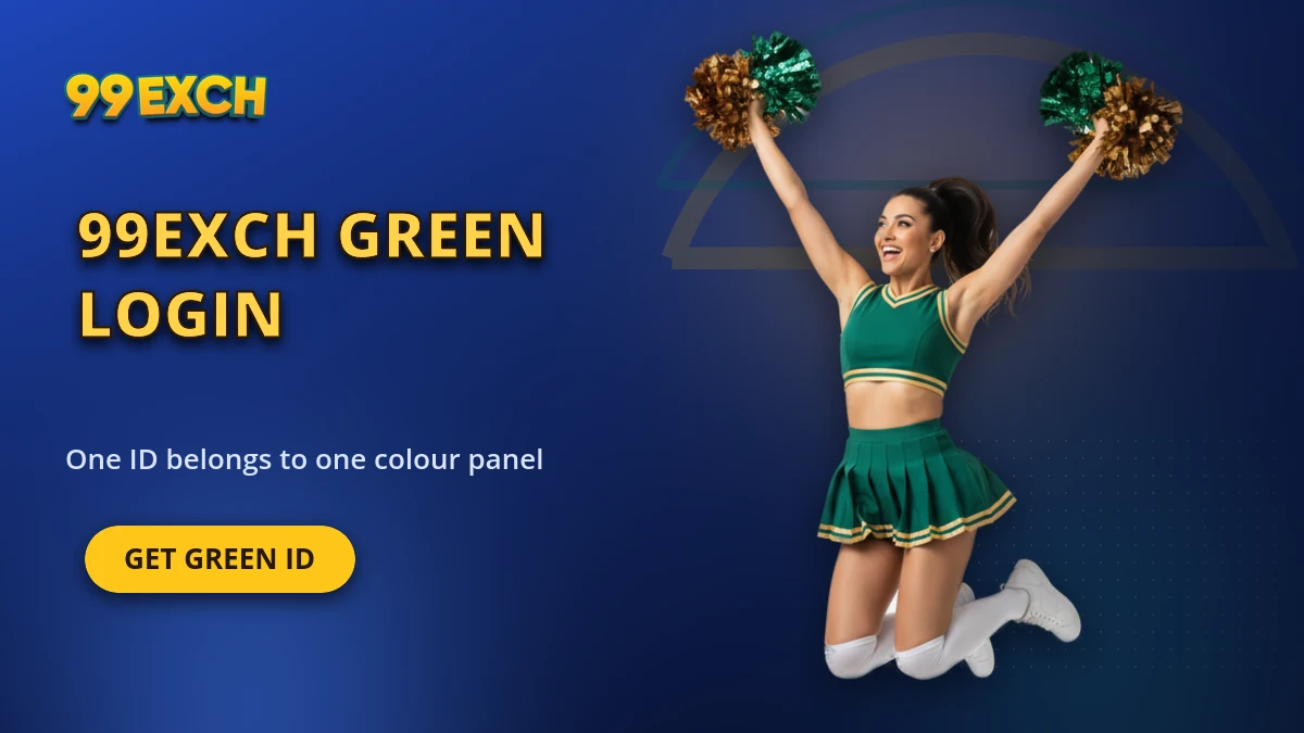 99exch green login banner showing one ID works across every 99exch address