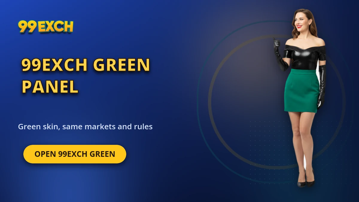 99exch green domain banner showing 99exch.green serving the same markets and rules